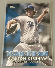 2022 Topps Series 1 Clayton Kershaw WELCOME TO THE SHOW Insert #WTTS-22 Dodgers