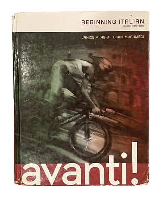 Avanti Beginning Italian 3rd Edition Textbook