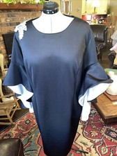 Black Christmas/Party Mother Of Bride Groom Wedding Metallic Sequin Sz 3x. 1133