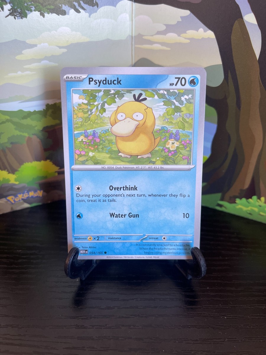Psyduck 054/165 - 151 - Common - Pokemon Card TCG - LP | eBay