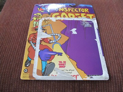 Vintage 1992 Inspector Gadget Card Back Only