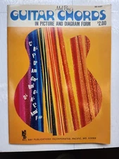 Mel Bay's Guitar Chords In Picture and Diagram Form - 1959 - NOS