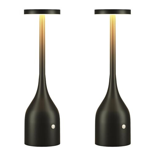 Yogaret 2 Pack Rechargeable Table Lamps Cordless,5000mAh Battery Operated LED...