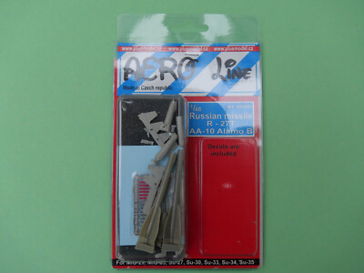 1:48 PLUS MODEL AL4006 Russian Missile R-27T AA-11 Alamo B - für MiG-29 u.a.
