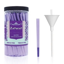 100Packs Purple Pre Rolled Cones King Size 108 Slow Burning Cones Rolling Paper