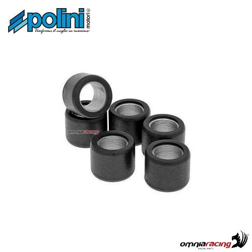 Cyclingcolors 6 Galets De Variateur 19x15.5mm 4.5g - Kit Scooter Peugeot Piaggio Aprilia