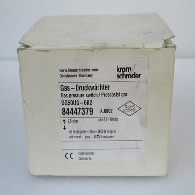 Original Krom-schroder Hockard Pressure Switch DG50UG-6K2 Spot 84447379