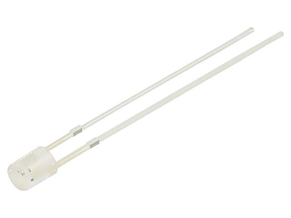 2X OSY5JA3FE1B-12V Led 3 Mm Gelb 68-100Mcd 140° Front: Konkav 12V -30-85°C 225Mw-image