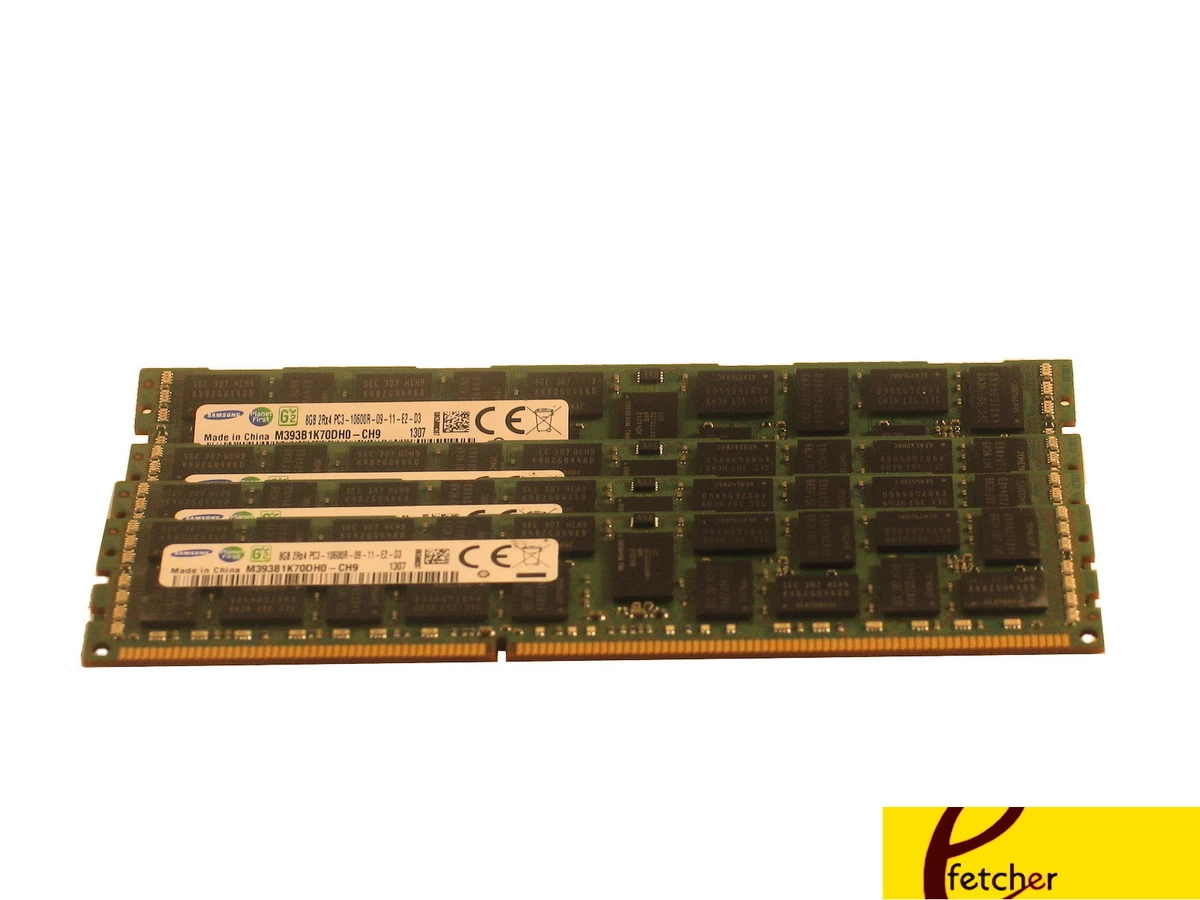 PC3-10600 (DDR3-1333) Bus Speed Server RAM 32 GB Capacity per