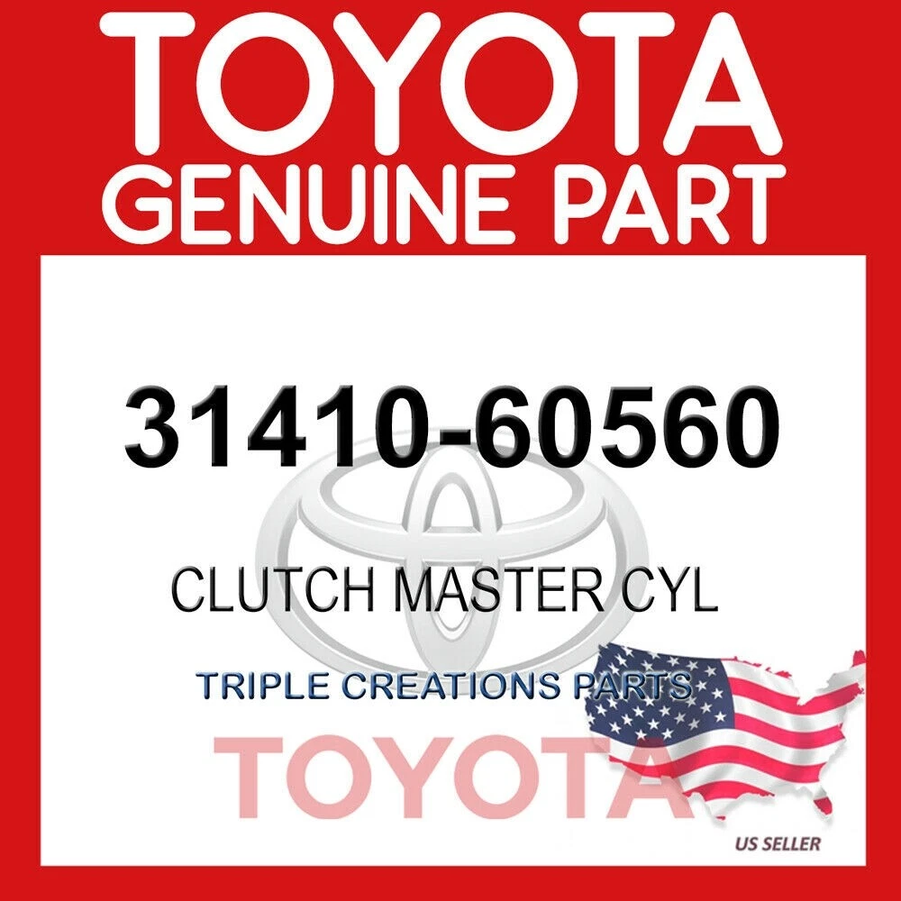 31410-60560 GENUINE OEM TOYOTA CLUTCH MASTER CYL 3141060560 | eBay 