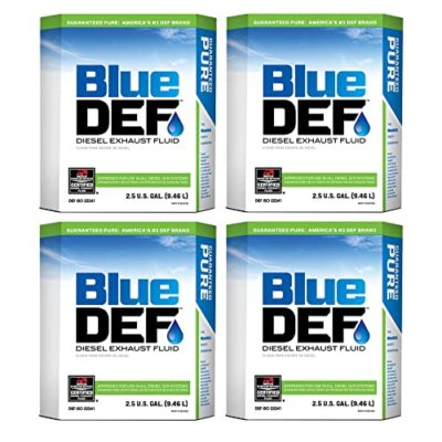 4 Pack Peak Blue Def DEF002 Diesel Exhaust Fluid, 2.5 Gallon