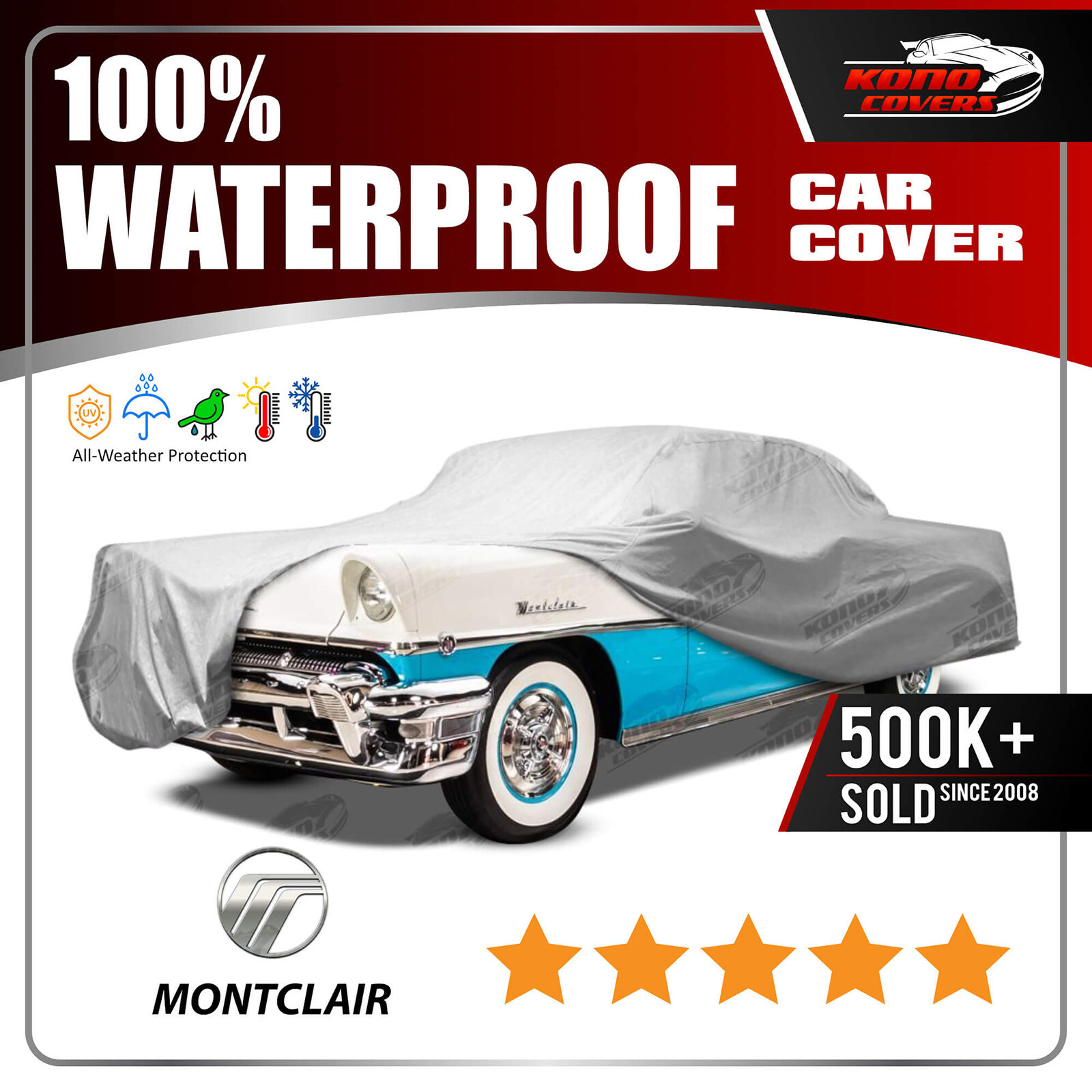 1955-1956 Mercury Montclair ULTIMATE� Custom-Fit CAR COVER - High Quality!  | eBay