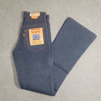 パンツ LEVIS (70s) Vintage 70s Levi's Bell Bottom Jeans 26x32 Orange Tab Made In USA