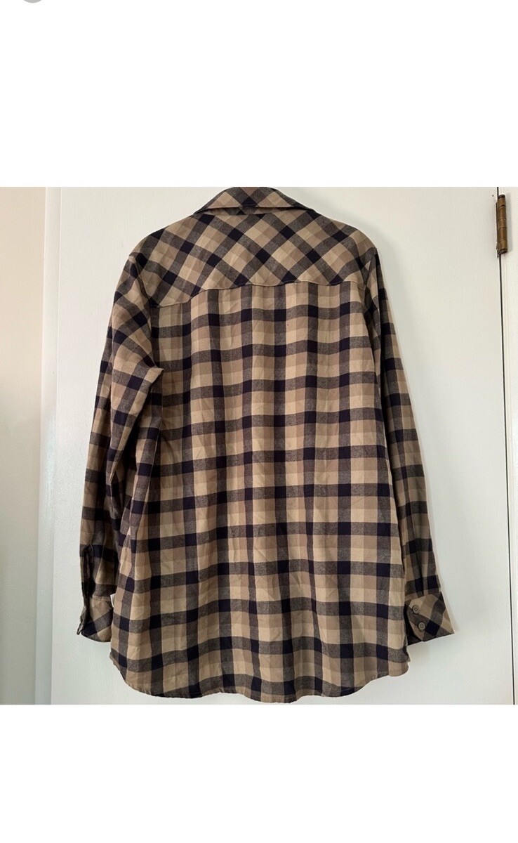 Helly Hansen Plaid Button Down Shirt Size XL - image 2