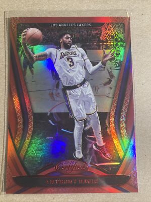2020-21 Certified Mirror Red #34 Anthony Davis