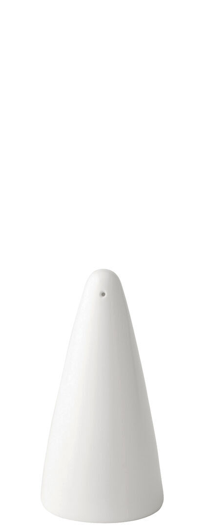 Anton B Salt Pourer Porcelain White Elements Tableware 3.75"" (9.5Cm) Pack Of 6