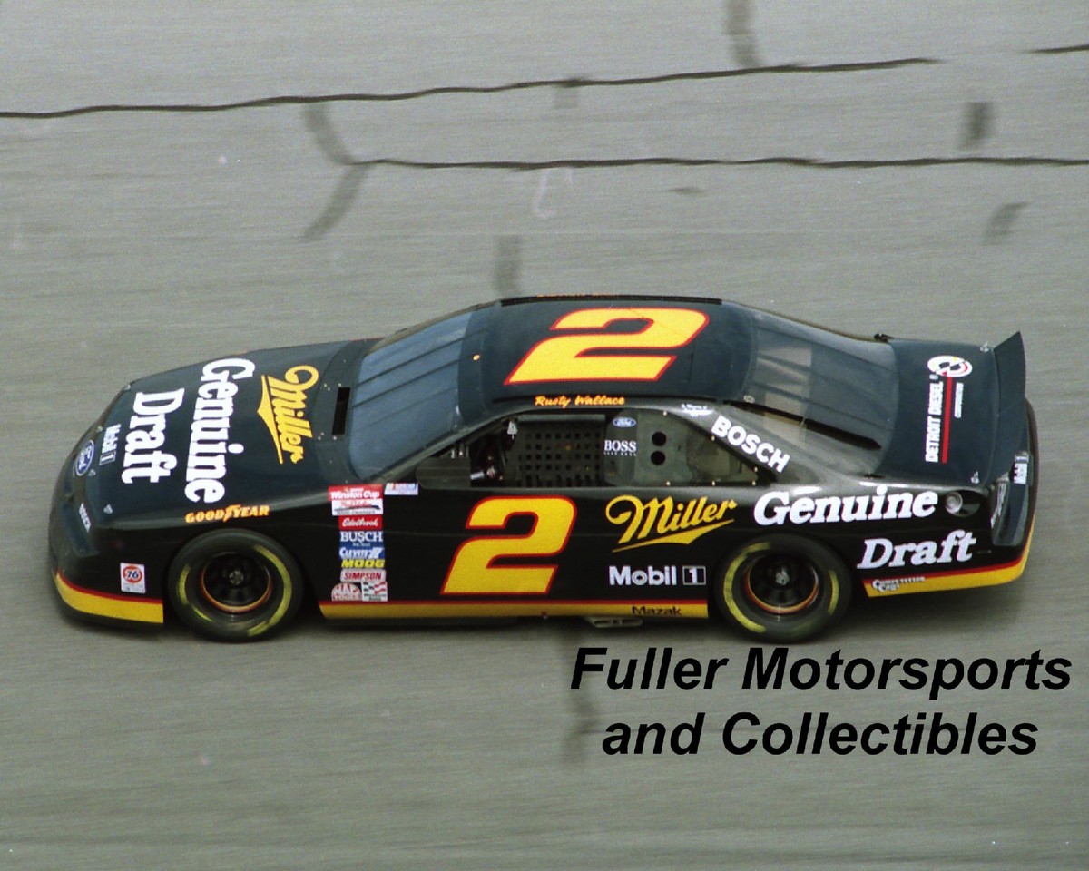 RUSTY WALLACE 1994 DAYTONA 16X20 PHOTO #2 MILLER GENUINE DRAFT
