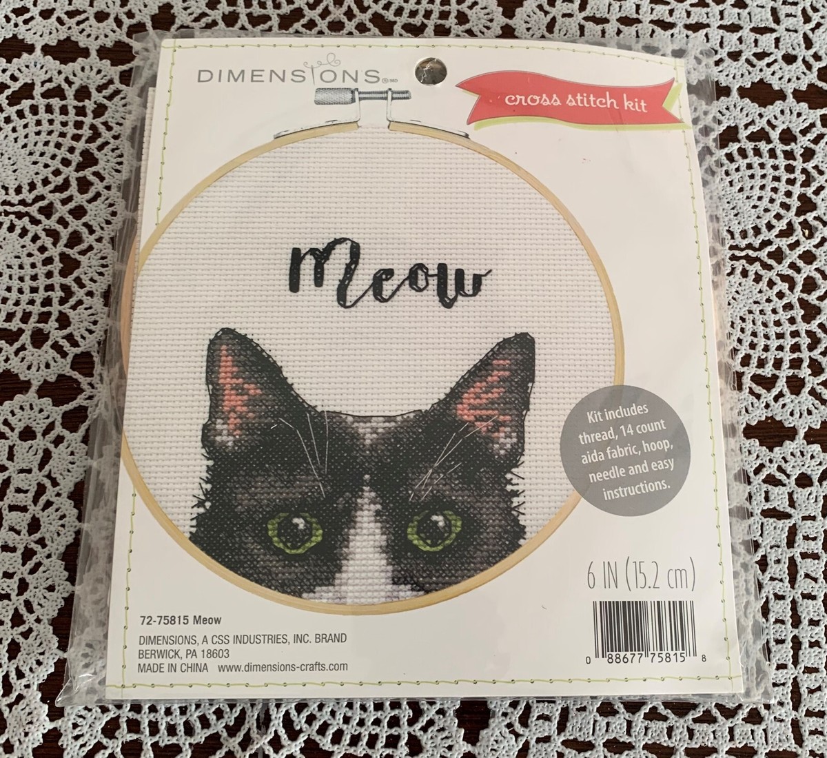 Dimensions 72-76108 Cross Stitch Kit 6 Ruff Life E3 for sale