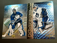 CURTIS JOSEPH 2000 UPPER DECK BLACK DIAMOND MYRIAD🏒HOCKEY CARD-MAPLE LEAFS-FOIL