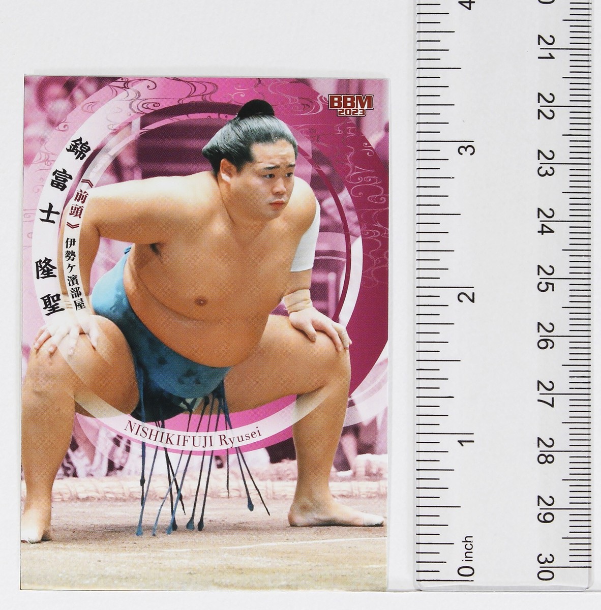 NISHIKIFUJI RYUSEI (Maegashira) - 2023 BBM Sumo Wrestling Trading