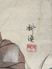 Tsukioka Kogyo Japanese Meiji Kacho-e Woodblock Print Bluebird and Waterlily — photo 2
