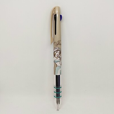 Disney Princess Jasmine Aladdin Stationery Ballpoint Pen 3 Colors Black Red Blue