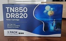 for Brother 2PK TN850 Toner 1PK DR820 Drum Unit MFC-L5850DW MFC-L5800DW
