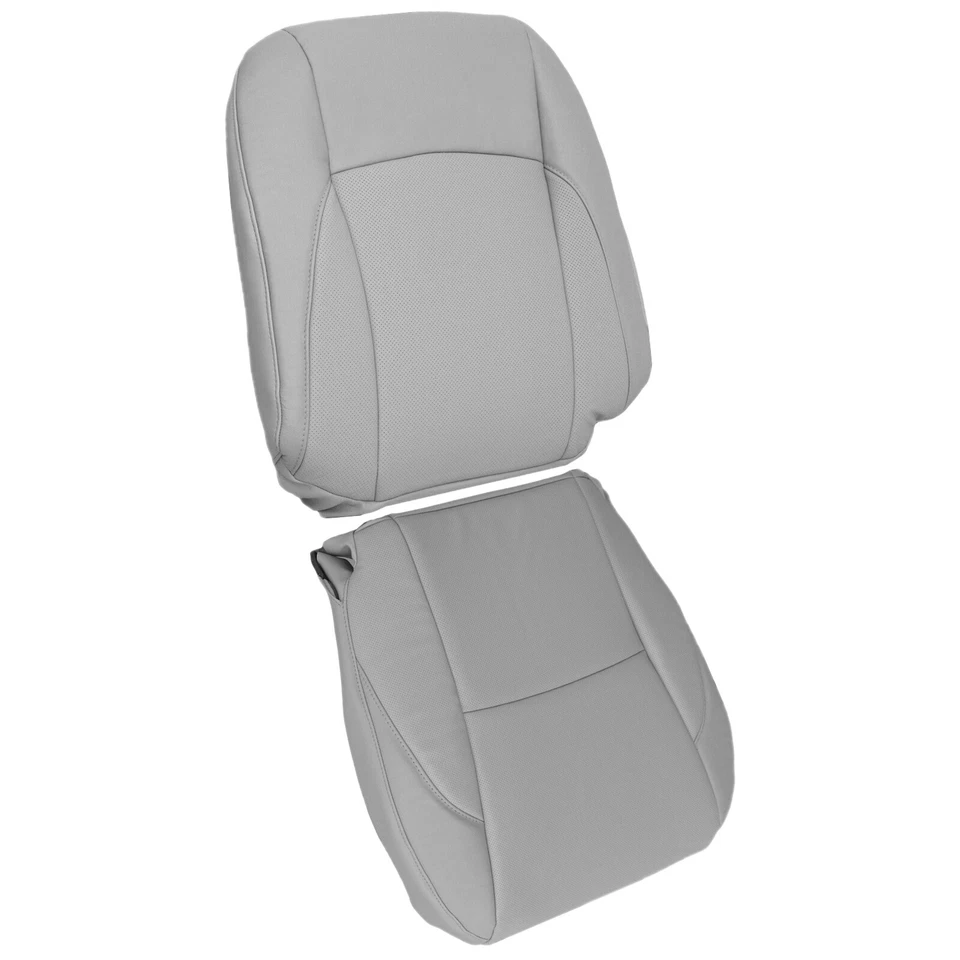 Серый передний нижний и верхний перфорированный чехол на сиденье для Lexus ES350 2007 2008 2009 годов выпуска - Изображение 4 из 4