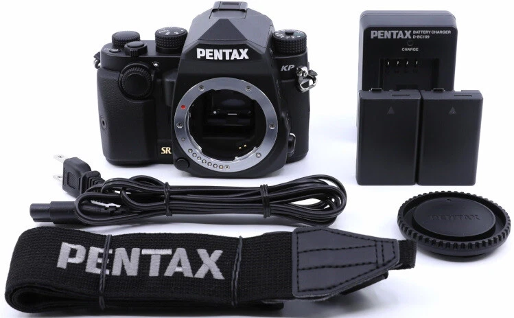Pentax Digital Single-Lens Reflex Camera Kp Body Black Shutter