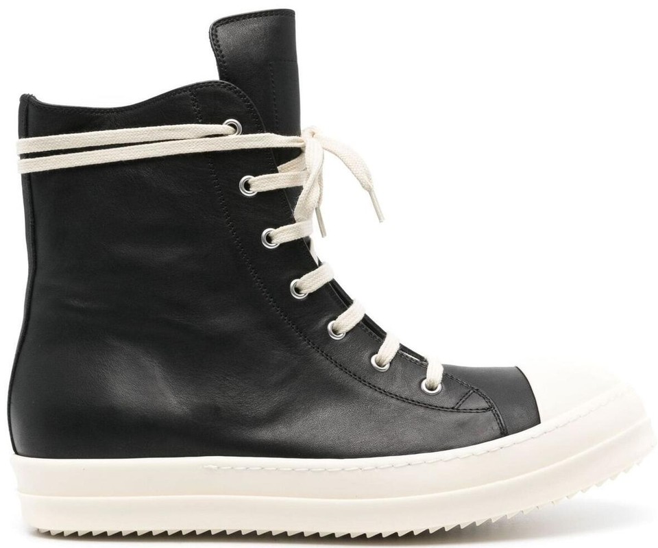 Rick Owens Porterville Sneaker Black Milk for sale | eBay