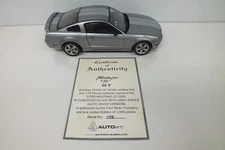 AUTOart 2005 Ford Mustang GT Tungsten Silver with Grey Stripes 1:18 Diecast