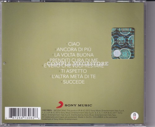 ALESSANDRA AMOROSO - ANCORA DI PIU / CINQUE PASSI IN PIU / 2012 CD (EU - ITALY) - Bild 2 von 2