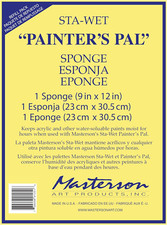 Sta-Wet Painter  S Pal Palette Sponge Refill 1 Pack