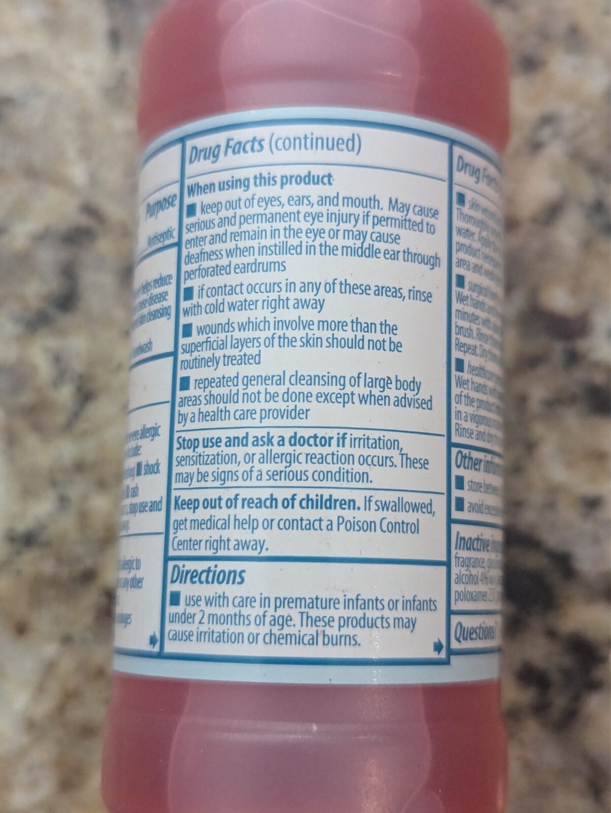 Hibiclens Chlorhexidine Gluconate Solution 4% Antiseptic Skin Cleanser 4 fl oz