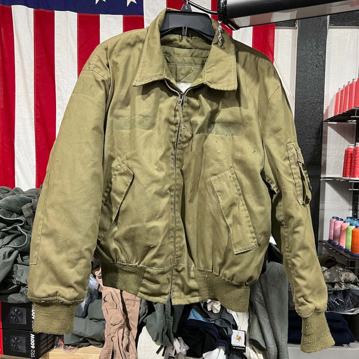 Vintage US Army Tank Coat Cold Weather Jacket for CVC Large | eBay