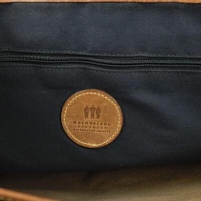 Vintage MULHOLLAND BROTHERS for Land Rover Bag Waxed Canvas
