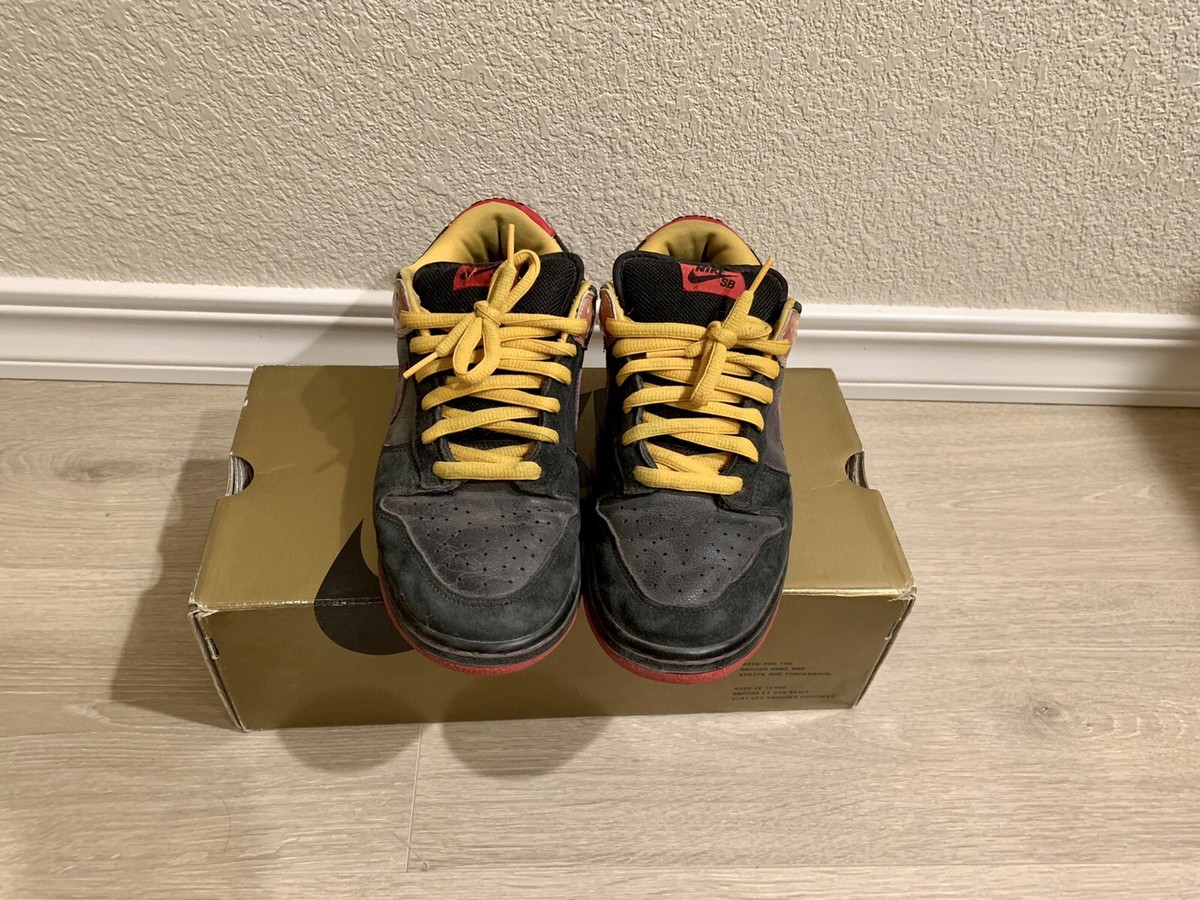 Nike Dunk Low SB Appetite For Destruction 2008 Size 9 (304292 052 