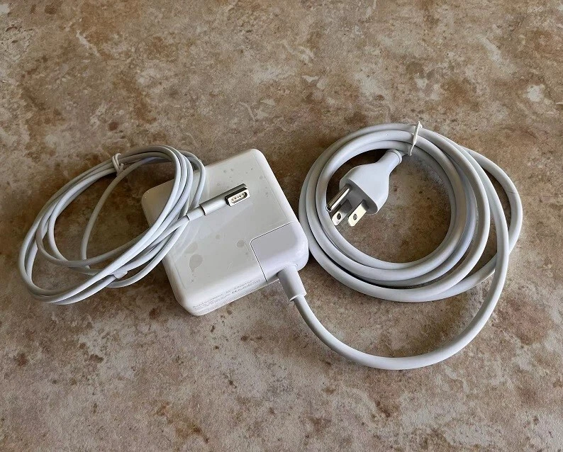 MacBook Pro Charger 85Watt L Tip Connector With 6 Feet Extension Cord NEW - Image 2 of 4