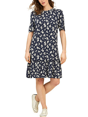 EX Fat Face Navy Louise Sommer Gänseblümchen Kleid 8, 10, 12, 14, 16, 18, 20 UVP £46