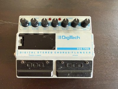Digitech DOD PDS-1700 Digital Stereo Chorus Flanger Vintage Original Box Manuals