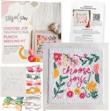 Christian Punch Needle Kit for Adult Beginners, Punch Needle Embroidery Kits ...