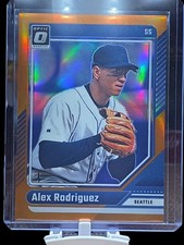 2024 Panini Donruss - Optic Alex Rodriguez #6 Orange Prizm /199