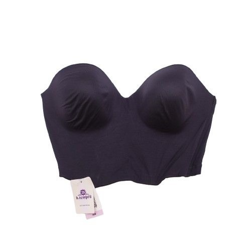 NEW b.tempt'd by Wacoal Future Foundation Low Back Strapless Bra Black Size 38D
