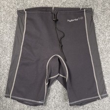 Scubapro Hybrid 1.0 Men's Neoprene Wetsuit Shorts Black Scuba Diving Swim
