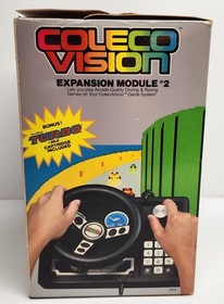 ColecoVision Expansion Module 2 Driving Controller Complete In Box CIB Tested