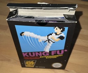 NES Nintendo Kung Fu 1990 Boxed with Manual Tested and Working PAL
