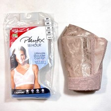 NWT Playtex 38D 18 Hour Ultimate Shoulder Comfort Wireless Bra 4693 Toffee