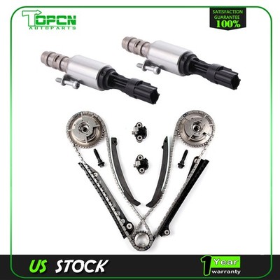 Timing Chain Kit VCT Selenoid Valve For 05-08 Ford F-250 F-350 Super Duty 5.4L