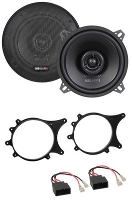 MB Quart 140Watt 13cm 2-Wege Lautsprecher für BMW 3er Compact 94-00 Ablage Auto