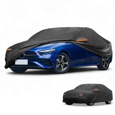 Wasserdichte Allwetter-Autoabdeckung für Mercedes Benz A-Klasse schwarz, 210D-PU Wasserdichte Allwetter-Autoabdeckung für Mercedes Benz A-Klasse schwarz, 210D-PU